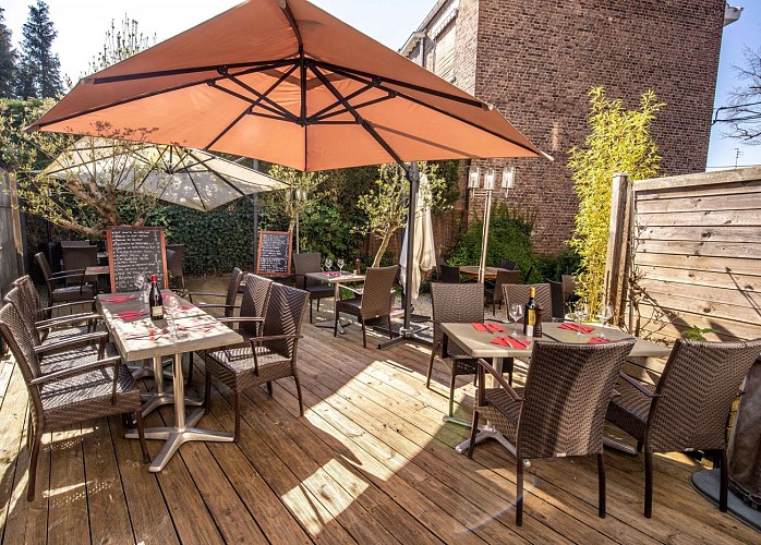 Restaurant le Triez terrasse