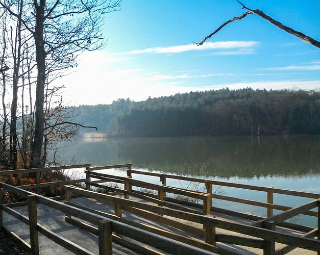 Lac de l'Aubin a Doazon (2)