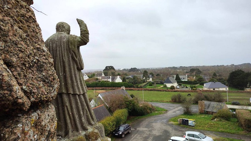 Vue du haut du calvaire