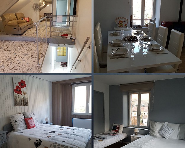 Maison mitoyenne 10 personnes - Les Flamboyants