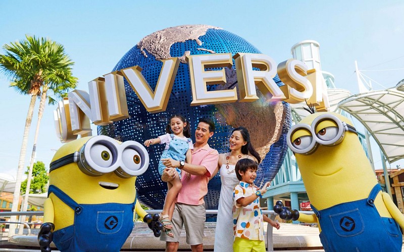 Combo (Save 7%): Universal Studios Singapore + Gardens by the Bay Tickets