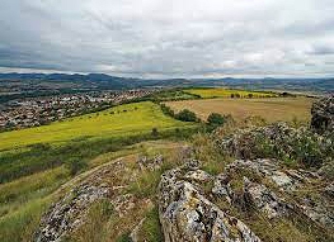 Les coteaux secs de Cournon d'Auvergne, découvrir la Chaîne des Puys - faille de Limagne sans trop se déplacer