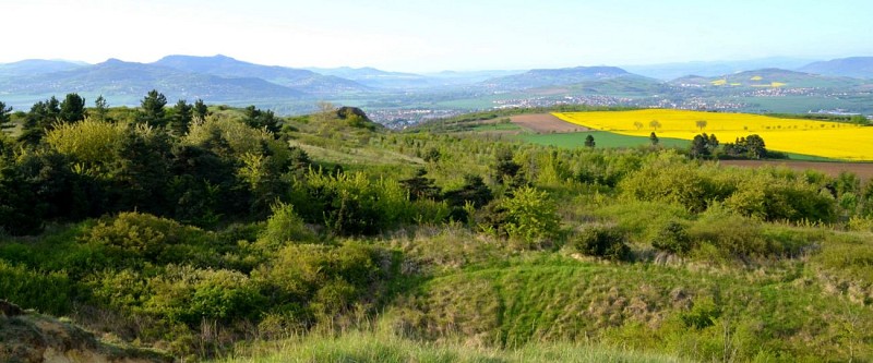 Les coteaux secs de Cournon d'Auvergne, découvrir la Chaîne des Puys - faille de Limagne sans trop se déplacer