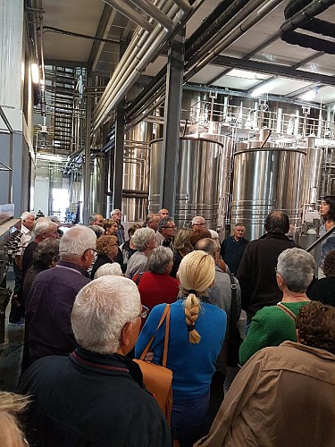 Vignerons Landerrouat - visite cave