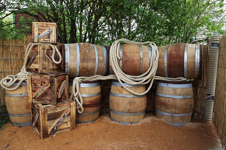 DIVERTI PARC CORSAIRES 37 tonneaux cordages  - Credit Divertiparc-IS Communication