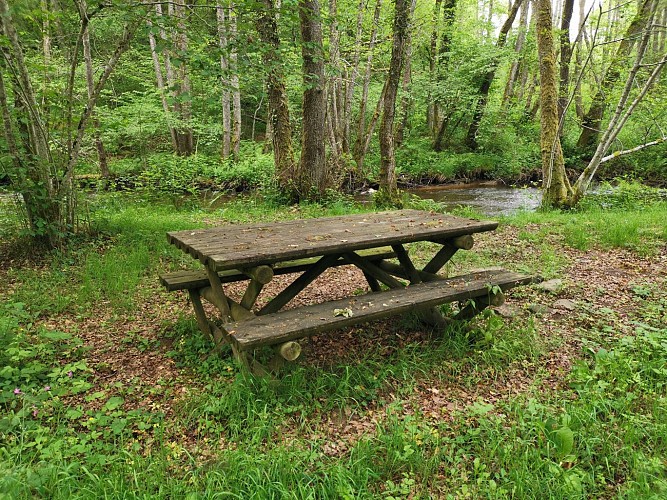 Aire de pique nique du Pont Péri