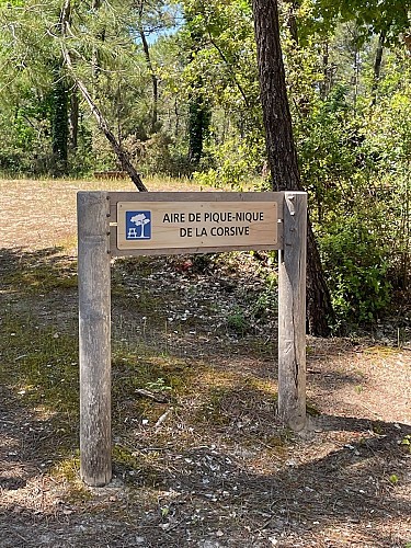 Aire de pique-nique de la Corsive