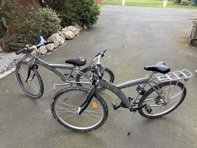 Location de vélos labyrinthe Vendée Vallée