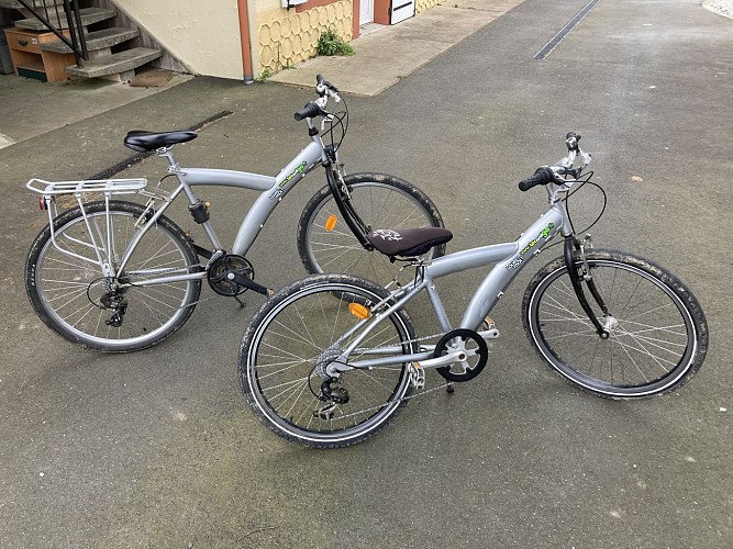 Location de vélos labyrinthe Vendée Vallée