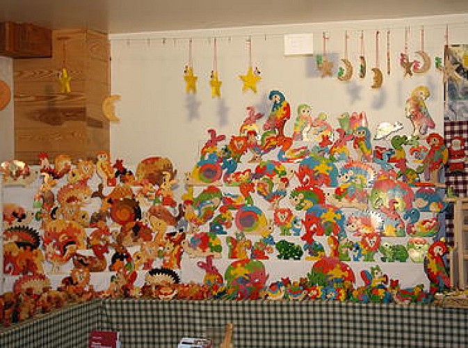 Atelier de jouets en bois