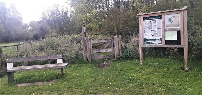 Une entrée de la Réserve Naturelle