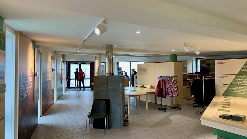 Visitor centre of the Pas de Peyrol Pass