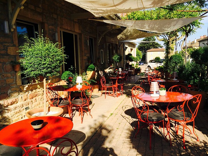 La terrasse pour le Printemps