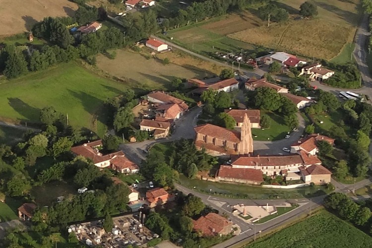vue aerienne sabonnères