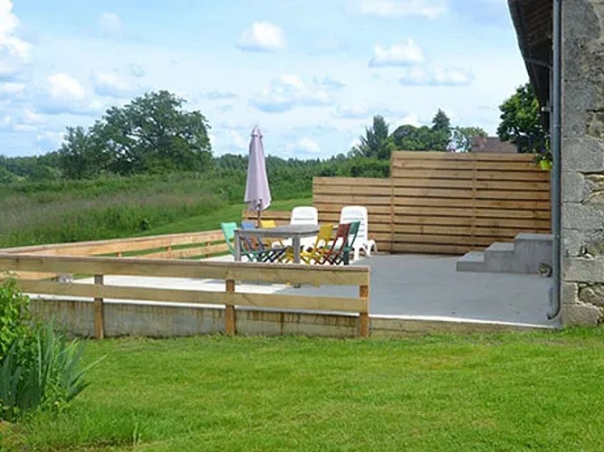 grenouille - terrasse