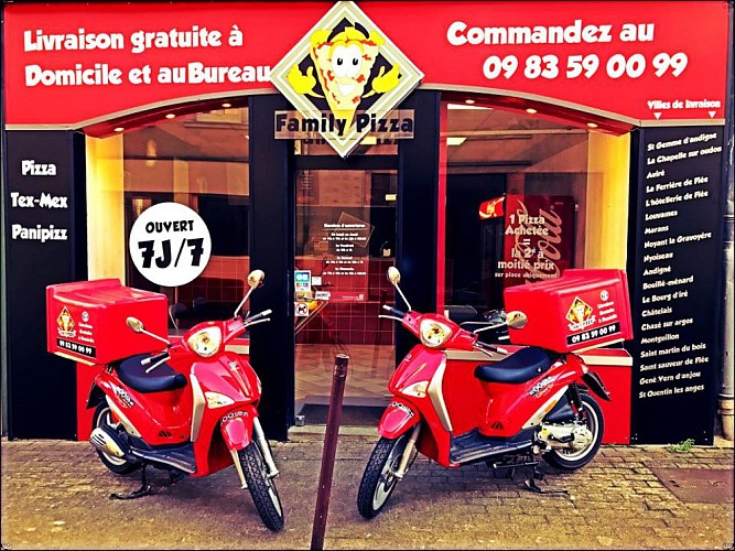 Restaurant pizzéria Domino's Pizza