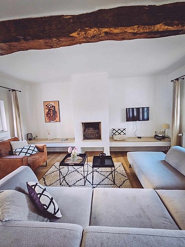 Gîte de l'Ourchet salon 2