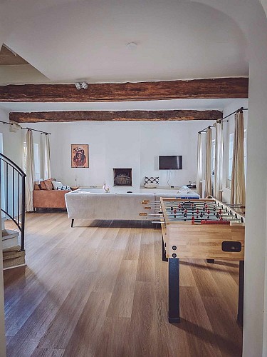 Gîte de l'Ourchet salon