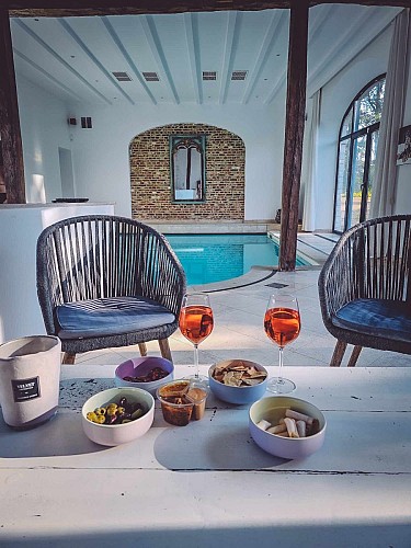 Gîte de l'Ourchet piscine