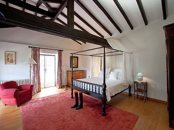 Auberge Ostape - suite frêne chambre - Bidarray