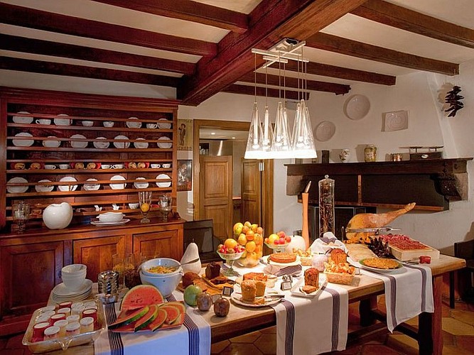 Auberge Ostape - buffet - Bidarray