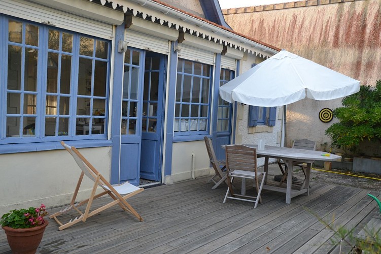 VUE TERRASSE AR ET VERANDA FLOTS BLEUS - Copie