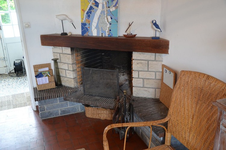 FLOTS BLEUS SALLE SEJOUR CHEMINEE