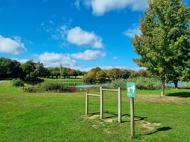 plan d'eau de perpezac le noir