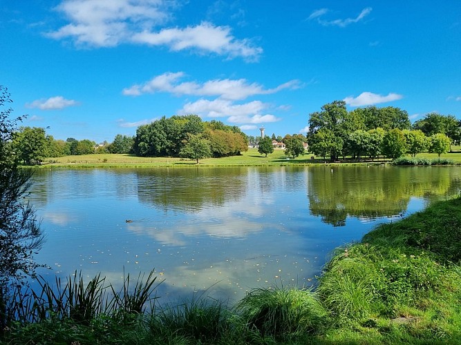 plan d'eau de perpezac le noir