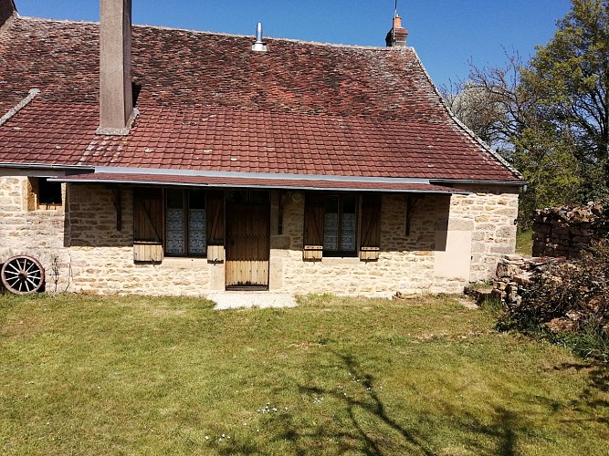 Maison vue du jardin