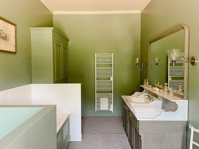 Sain de bain privative - Château - domaine du Réveillon (9)