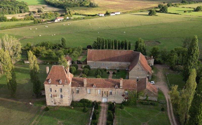 Le domaine vu du ciel