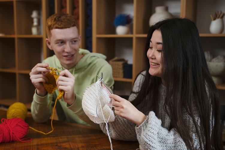 Atelier Tricot Crochet Papote - Café boutique l'Échappée