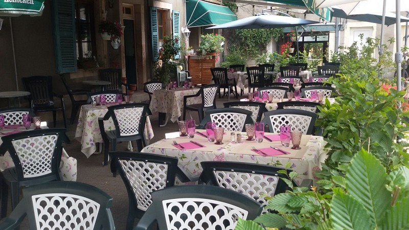 Terrasse de l'Hotel du Morvan