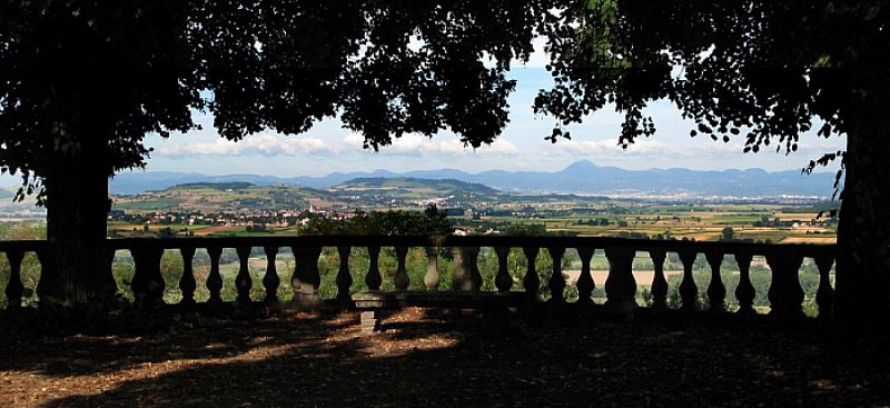 Terrasse du château 