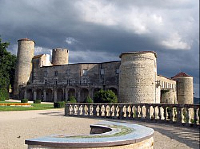 Façade nord du château 