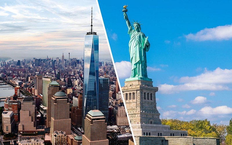 Combo (Save 5%): One World Observatory + Statue of Liberty Tickets with Ferry Transfers