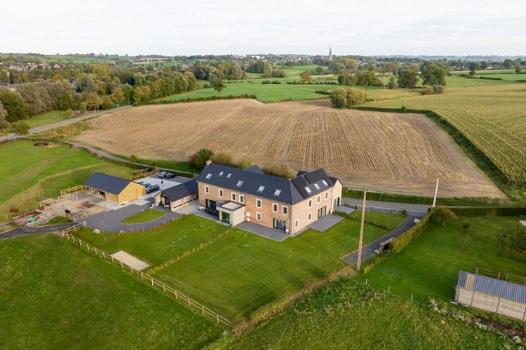 Gîtes de la Strijk_Aubel-vue aérienne_03-2024