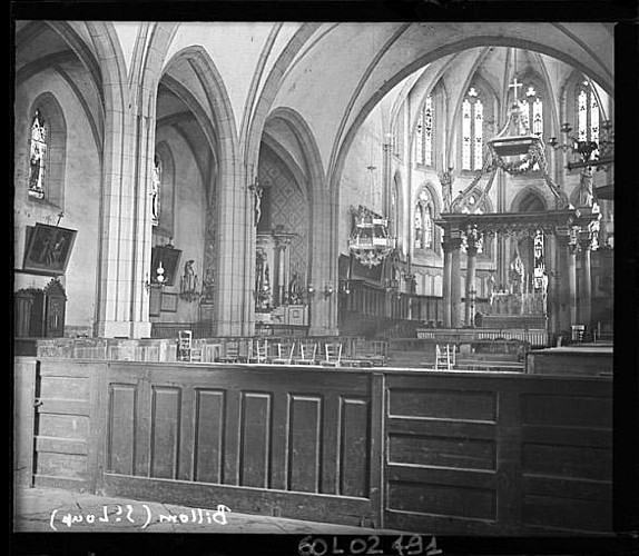 Vue du chœur 