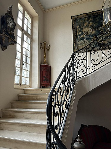 2024 - MAUV - Château de Briat - Escalier - ©OT Landes d'Armagnac - LT