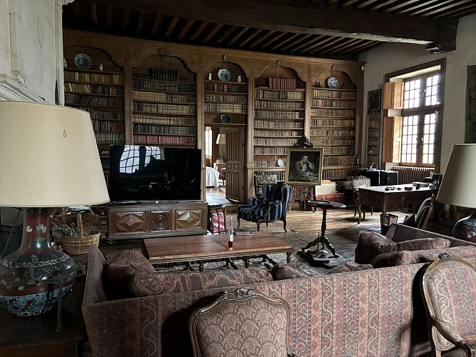 2024 - MAUV - Château de Briat - Salon - ©OT Landes d'Armagnac - LT