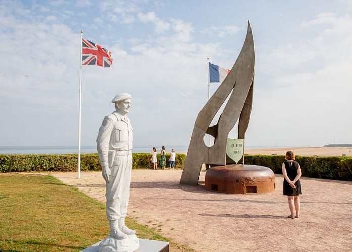 Visite commentée Sword Beach, dans les pas des commandos