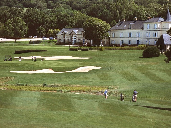 Séance de practice au Golf Barrière Saint-Julien