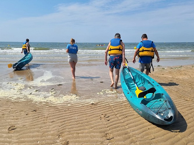 Location de kayaks et paddles - Happy Club Deauville