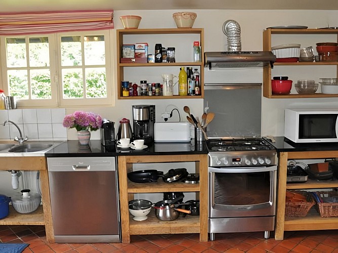 Ferme du Château Gite au Pin Chez Rebecca Whitehead Cuisine