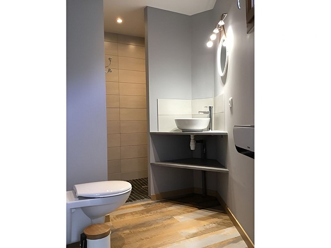 L'Ombragée salle de douche