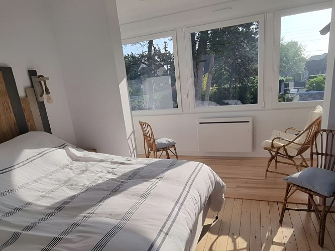 Chambre 1 - villa Marlilou - Merville-Franceville-Plage