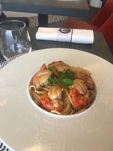 Saint jacques linguines 2