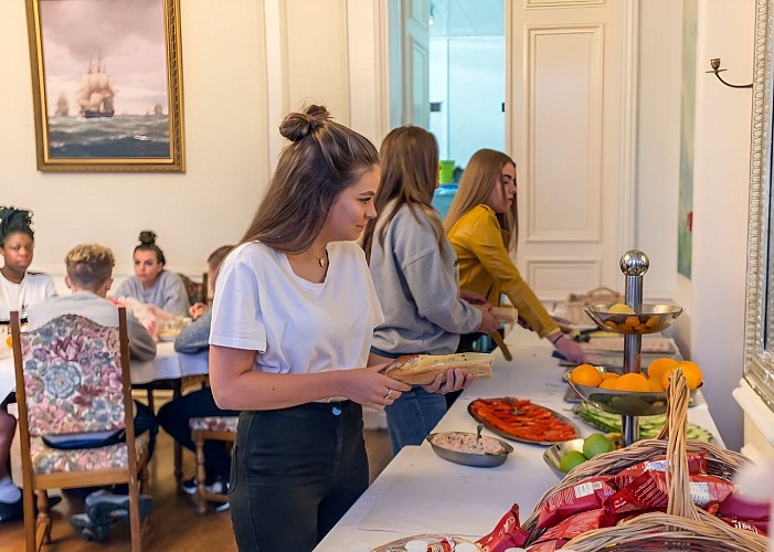 Buffet de petit déjeuner