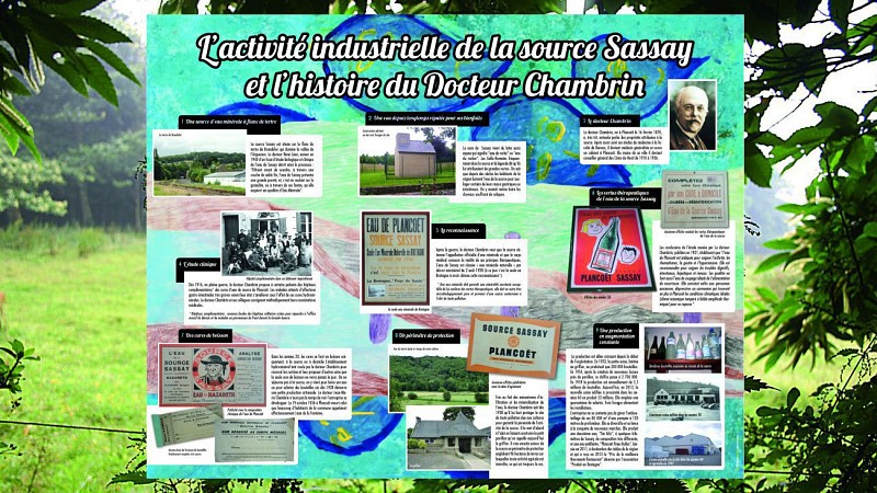 L'activité industrielle de la source de Sassay et l'histoire du docteur Chambrin 